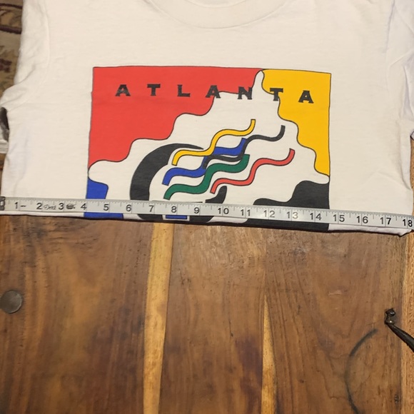 Vintage 1996 Olympics Atlanta Ss T-Shirt Size S - Picture 6 of 6